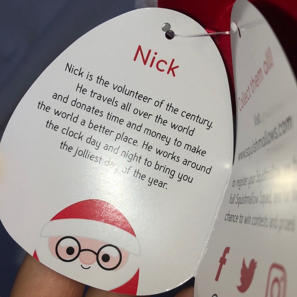 🎁Last one Squishmallow 12” Santa Claus/Saint Nick - Picture 3 of 4